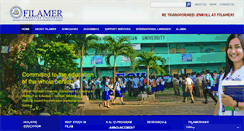 Desktop Screenshot of filamer.edu.ph